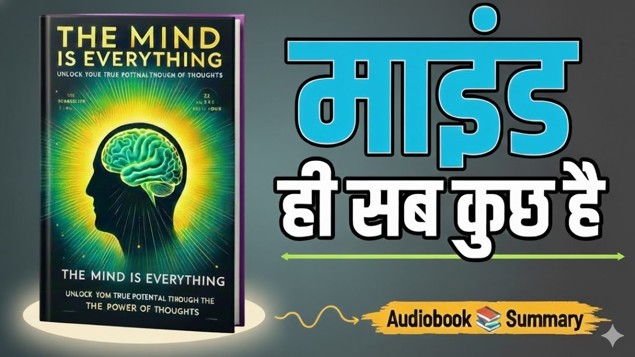 THE MIND IS EVERYTHING || Hindi Book Summary  || Audiobook 