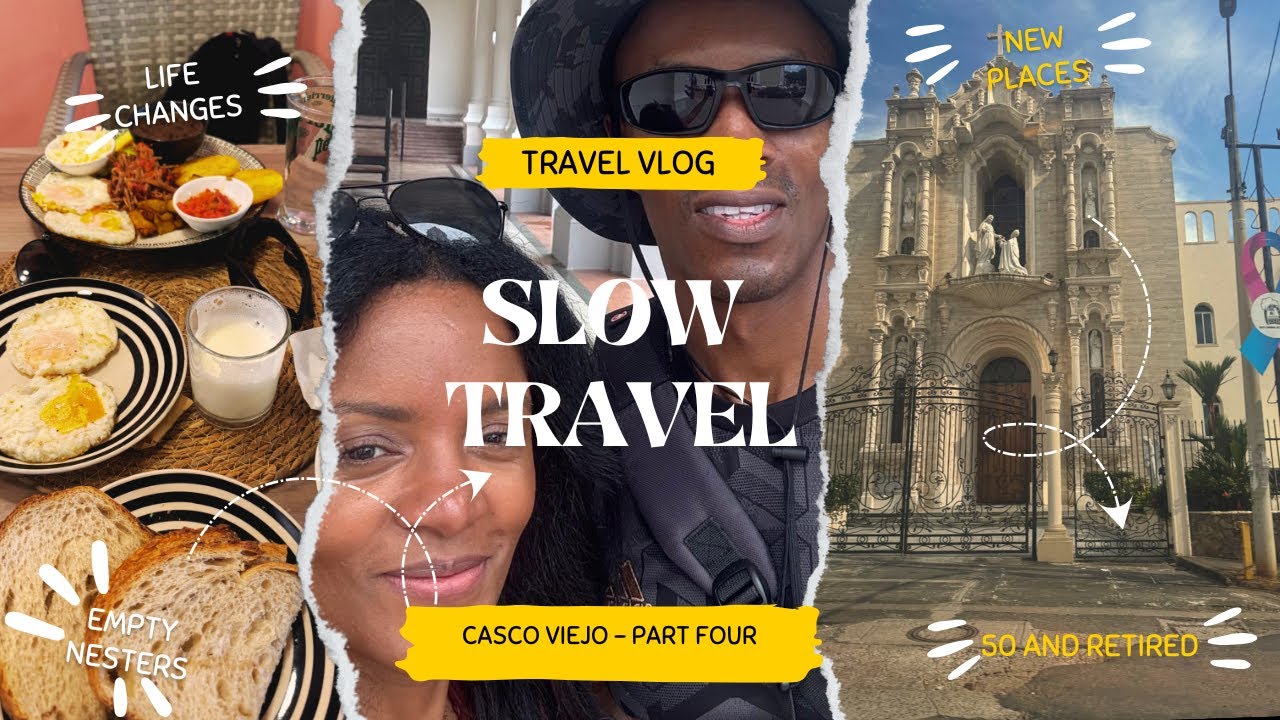 Casco Viejo Panama walkthrough vlog. Two nights, what we did, where we stayed and what we ate.
