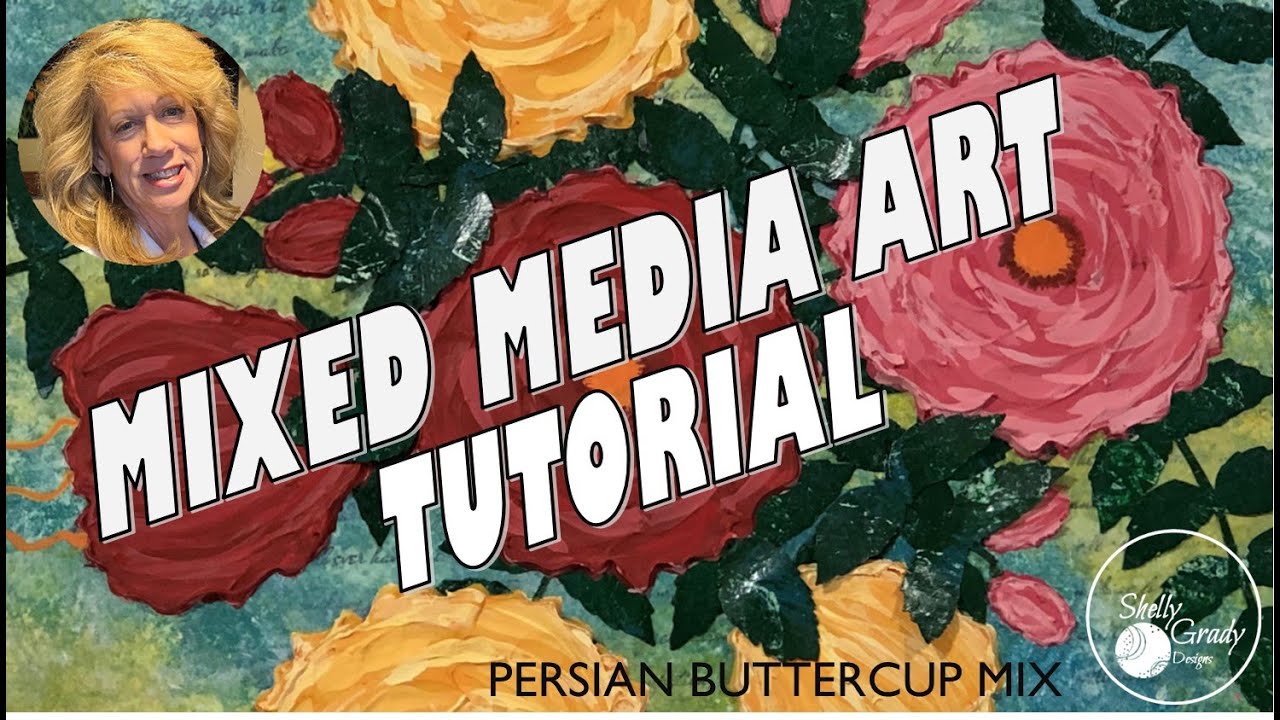 Mixed Media | Texture Paste, Tissue Paper & Cardstock