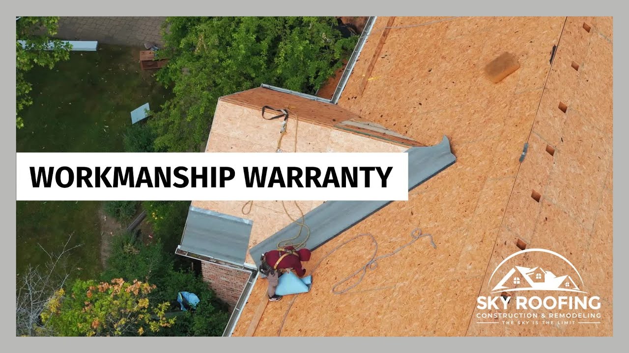Workmanship Warranty - Sky Roofing Construction & Remodeling - Call (210) 942-9797