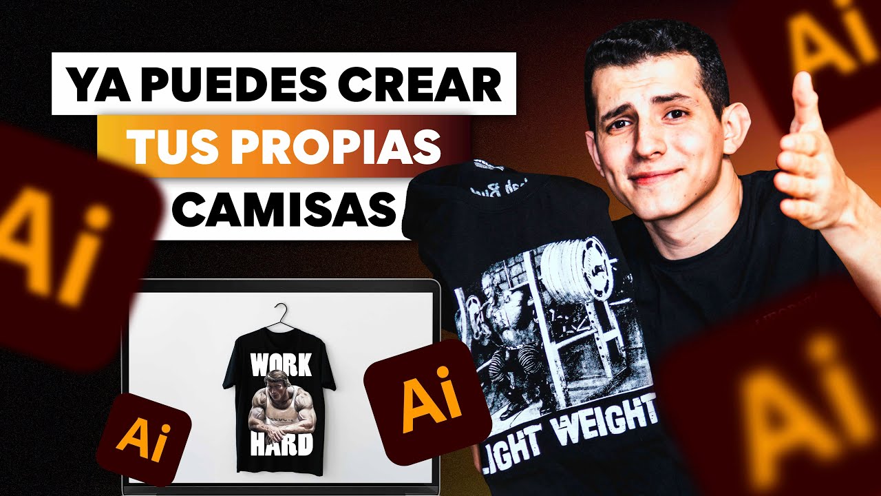 👕 Domina el Arte del Dise&ntilde;o de Camisetas: Tutorial Completo en Adobe Illustrator