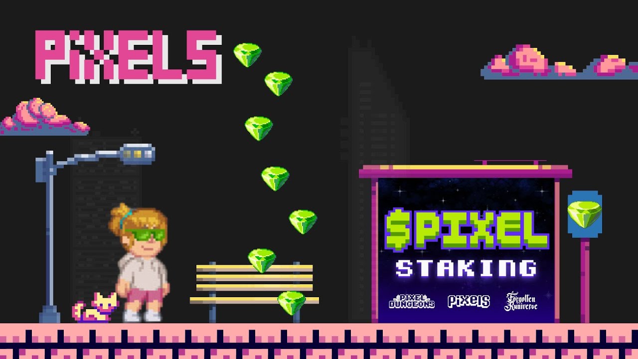 PIXELS NFT - COMO FAZER STAKE DE $PIXELS E NOVAS TAXAS DE SAQUE