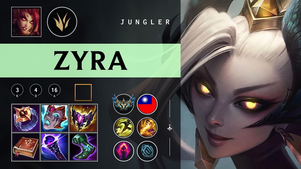 Zyra Jungle vs Ambessa - TW Challenger Patch 26.02