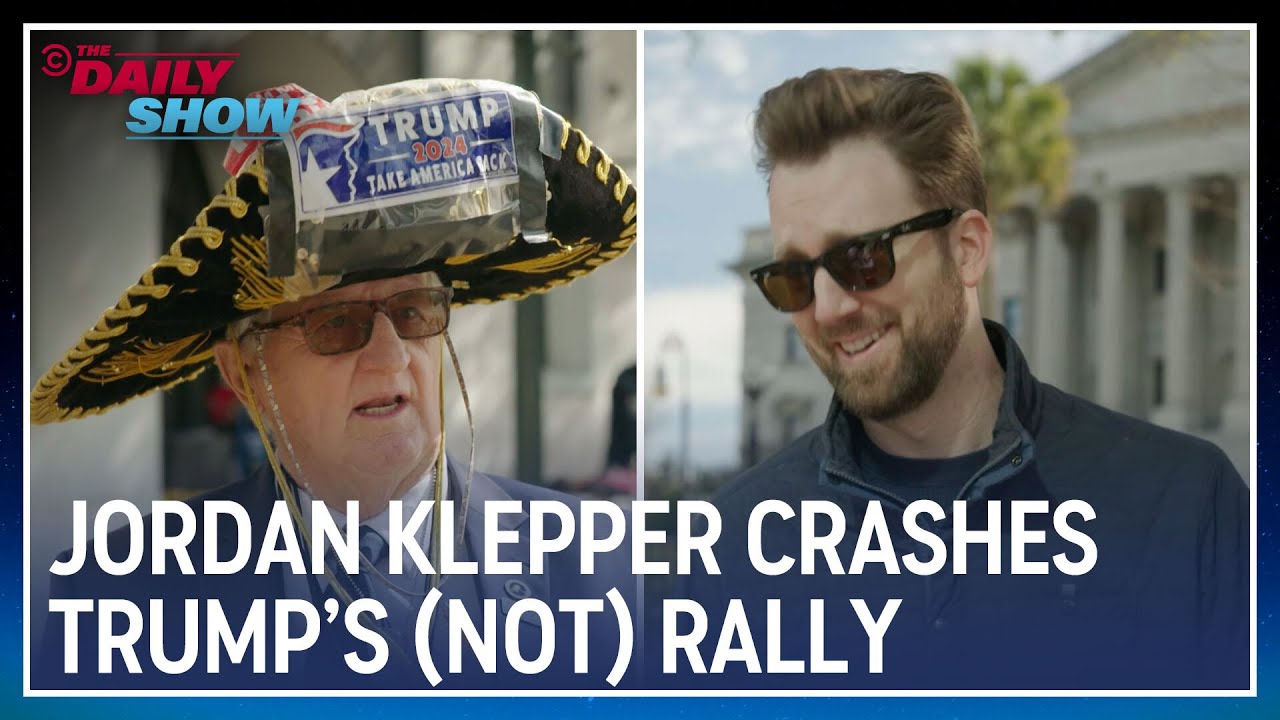 Jordan Klepper Crashes Trump's First 2024 Campaign 