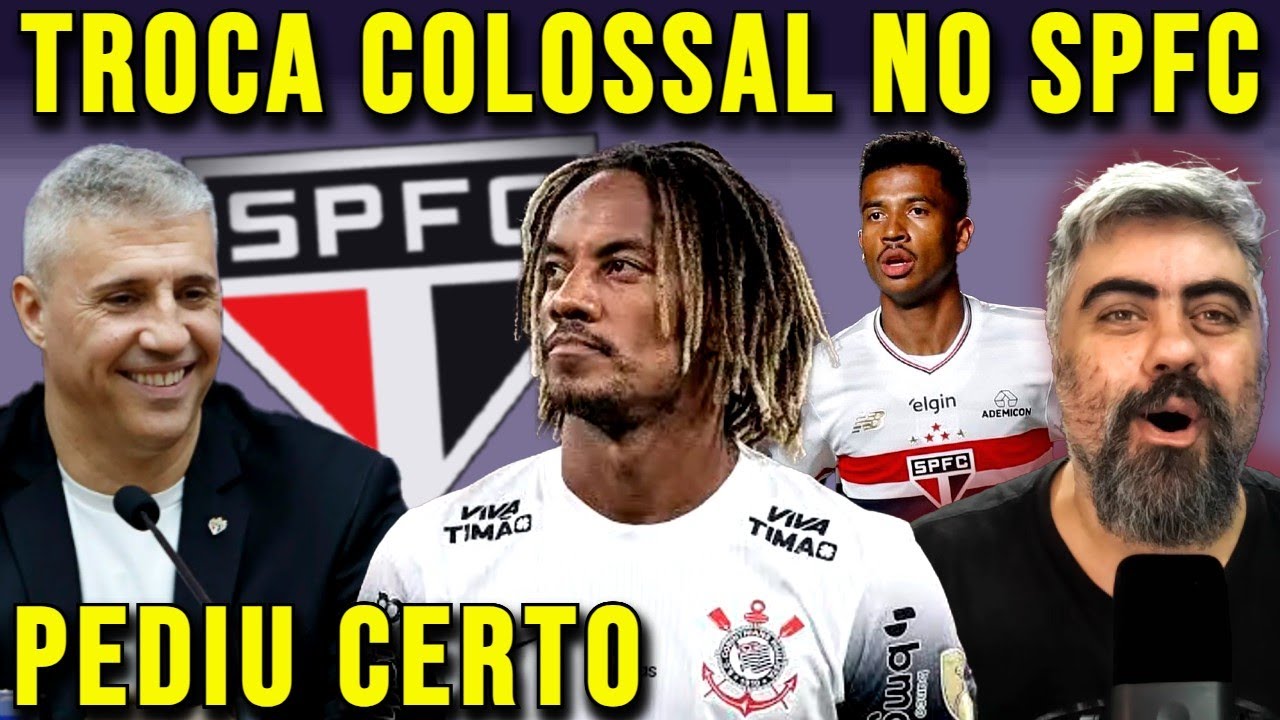 TROCA COLOSSAL!!! SPFC CONTRATA CRAQUE GENIAL QUE DESPERTA O INTERESSE DE RIVAL! SÃO PAULO MUDOU!