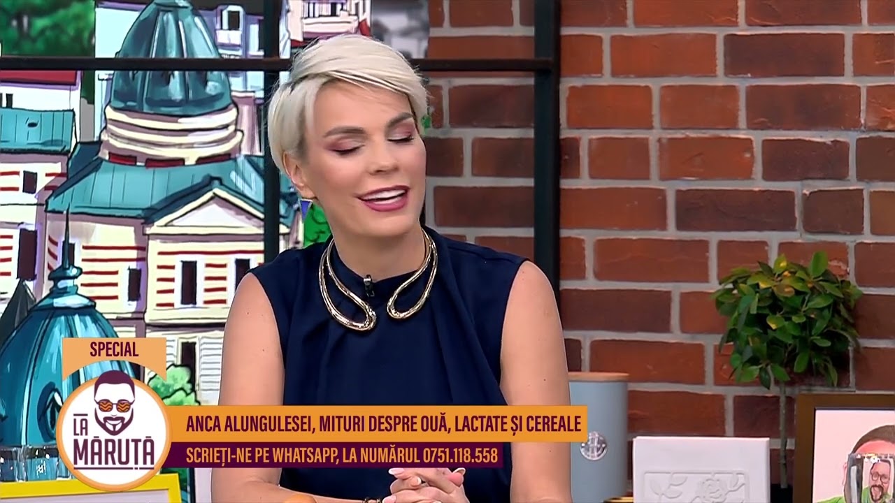 Anca Alungulesei, mituri despre ouă, lactate și cereale