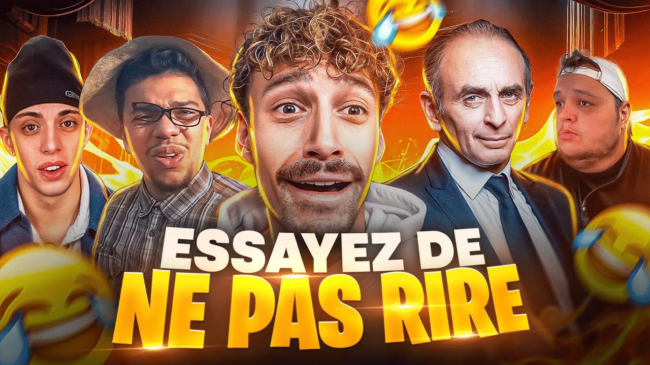MON MEILLEUR ESSAIE DE NE PAS RIRE (J’AI FAILLI M’ÉTOUFFER 💀😂)