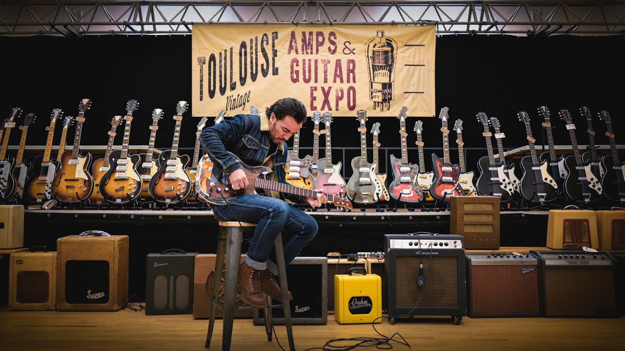 La FOLIE du VINTAGE | Toulouse vintage amps & guitar expo 2023 | PART 1