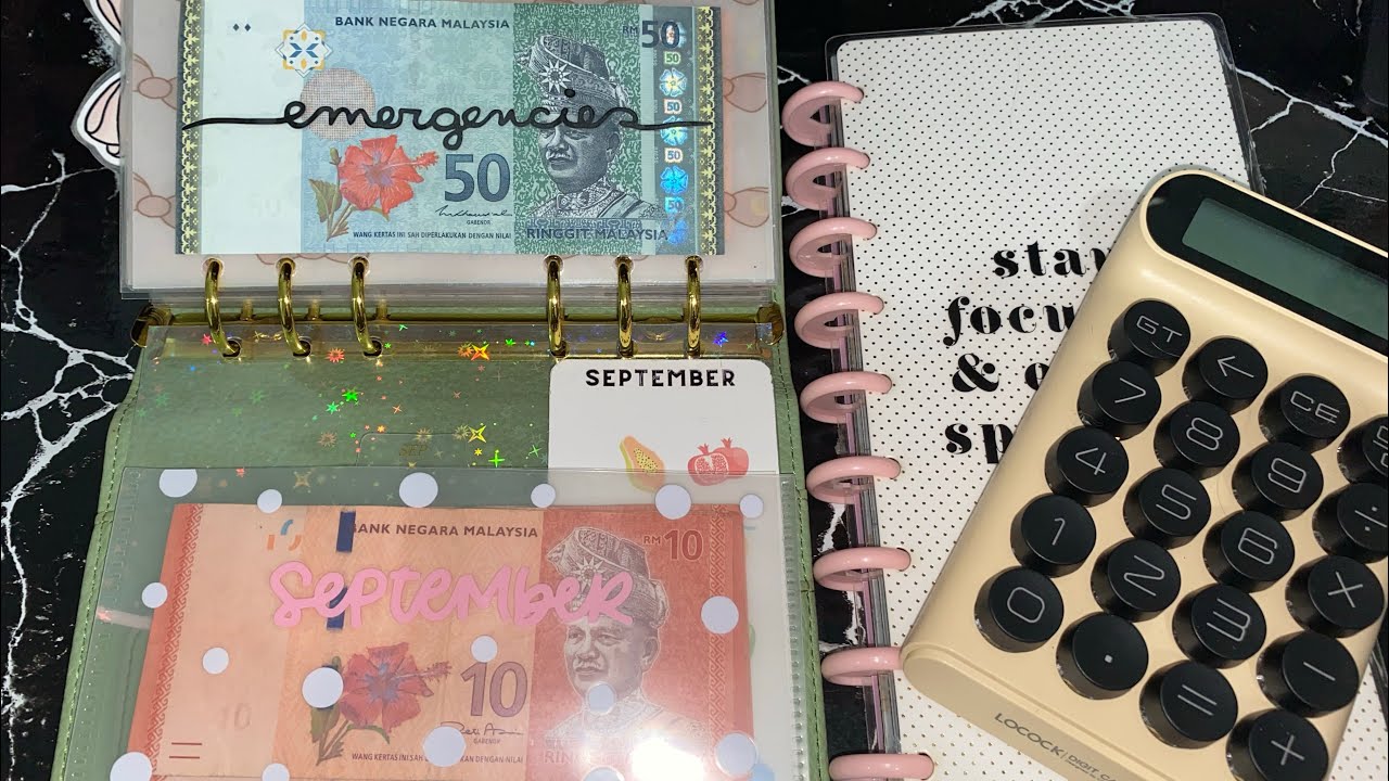 Cash stuffing sinking funds for Sept~What’s left from the trip? #budget #cashstuffing #sinkingfunds
