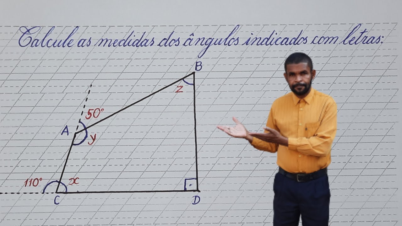 ÂNGULOS INTERNOS DE UM QUADRILÁTERO - Parte 1