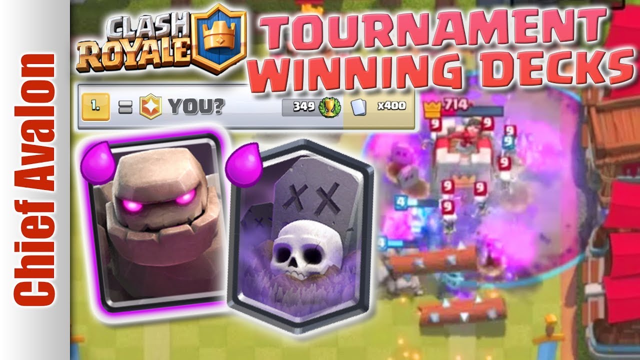 IS THIS THE ULTIMATE GOLEM GRAVEYARD DECK? | Clash Royale Tournament Success