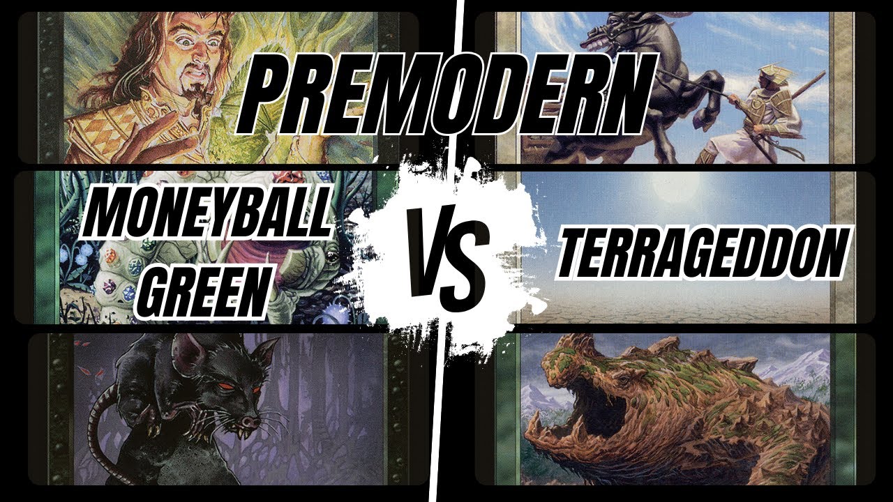 Premodern: Money Ball Green vs. Terrageddon | Practice Webcam Game
