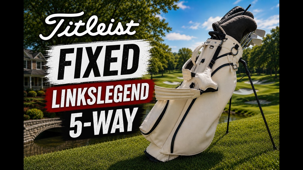 Titleist услышали нас: обзор сумки LinksLegend 5-Way