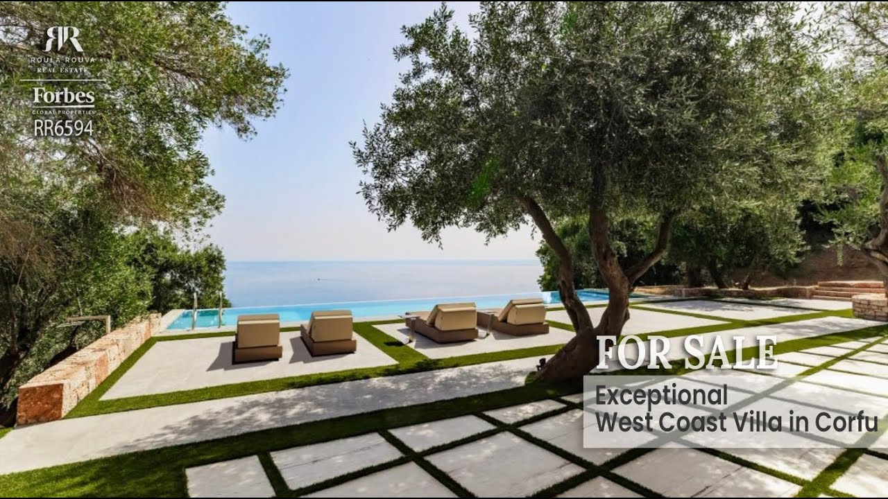 Exceptional West Coast Villa in Corfu, Greece RR6594 | Roula Rouva Forbes Global Properties