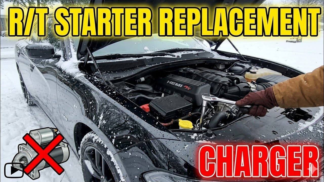 She's back !!!!!! Charger R/T gettin the starter fixed !!!!