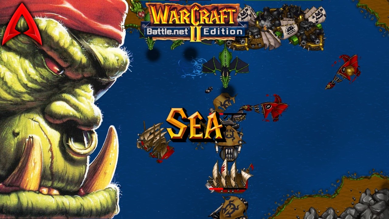 Warcraft 2 Custom Scenario || Sea