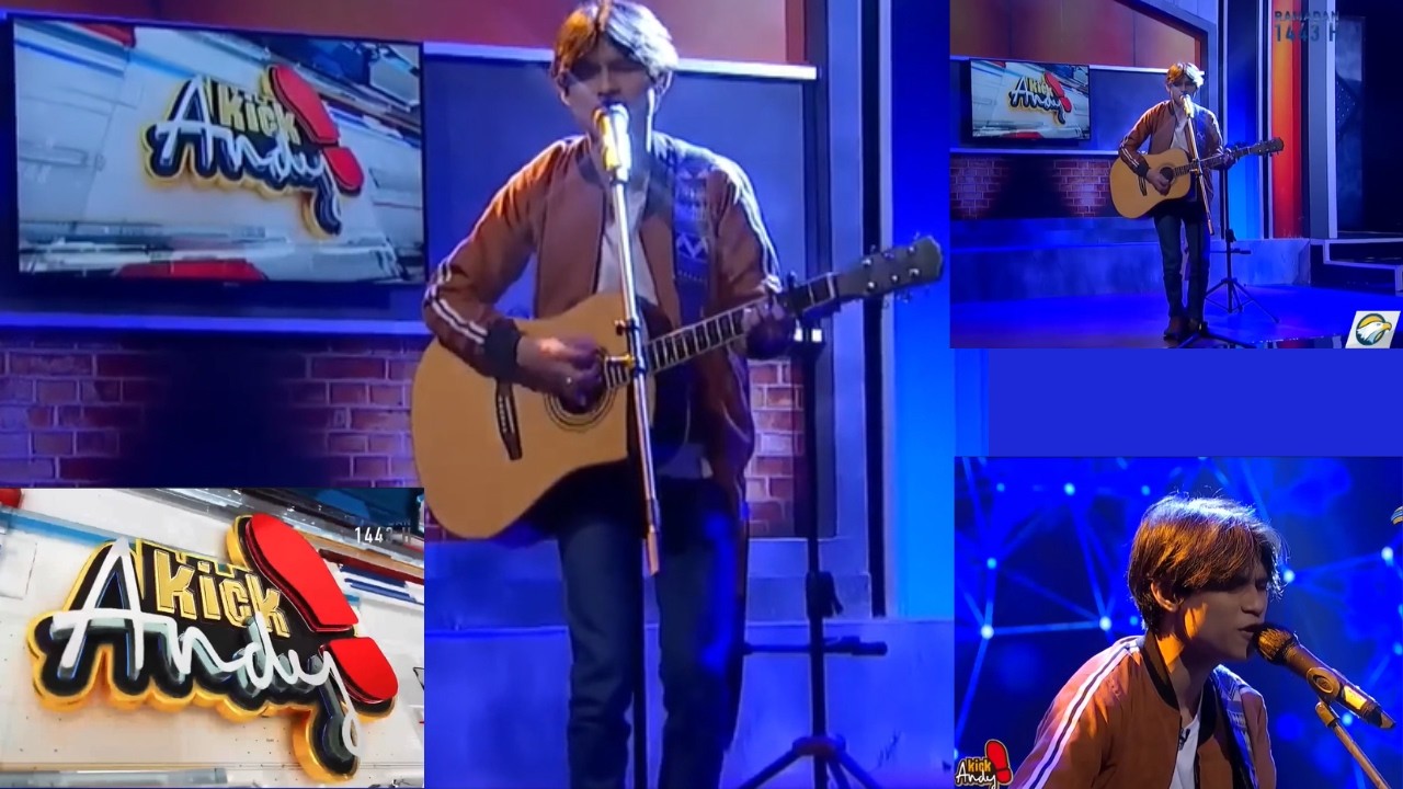 Randy dongseu Podcast dan Live performence Di Acara Kick Andy Metro TV