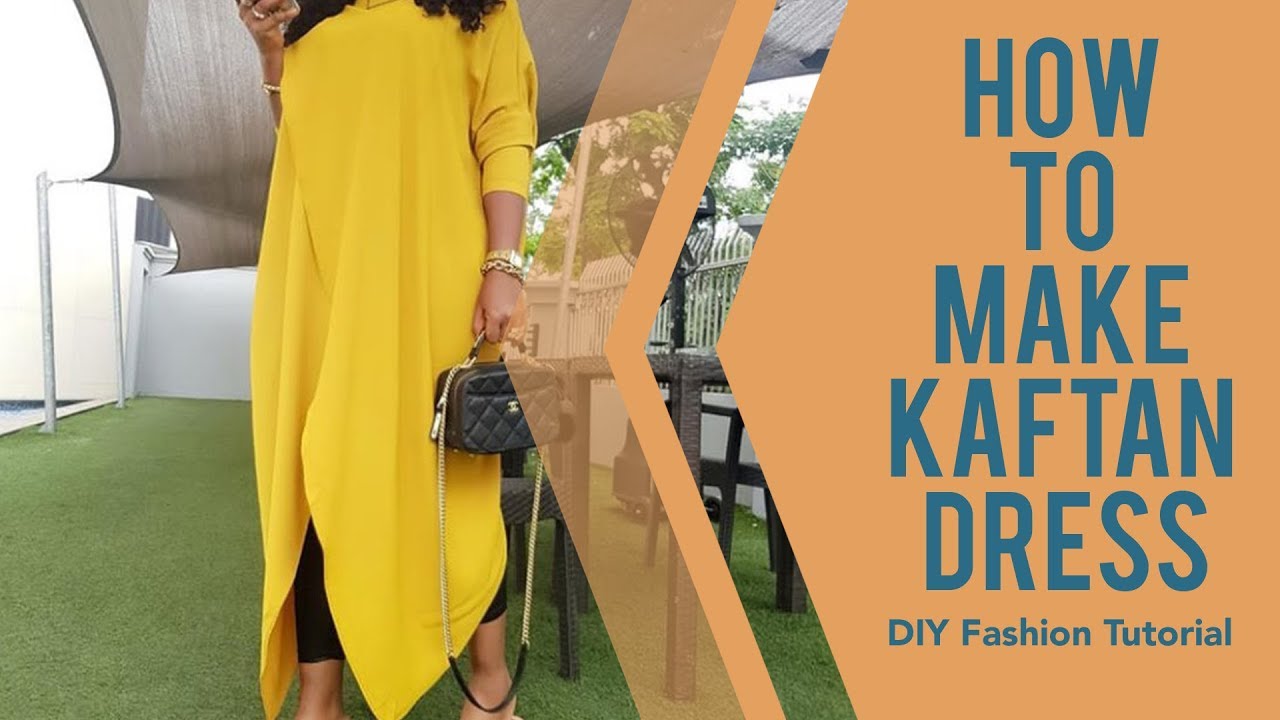 How To Make Kaftan Dress