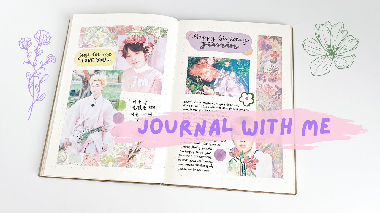 happy Jimin day 🌸🌷| BTS journal with me