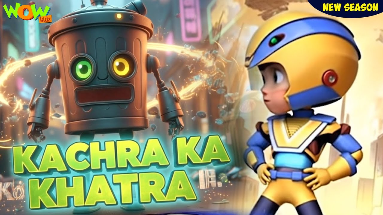 Kachra Ka Khatra | Vir New Season | Vir the Robot Boy | Hindi Cartoon for Kids 