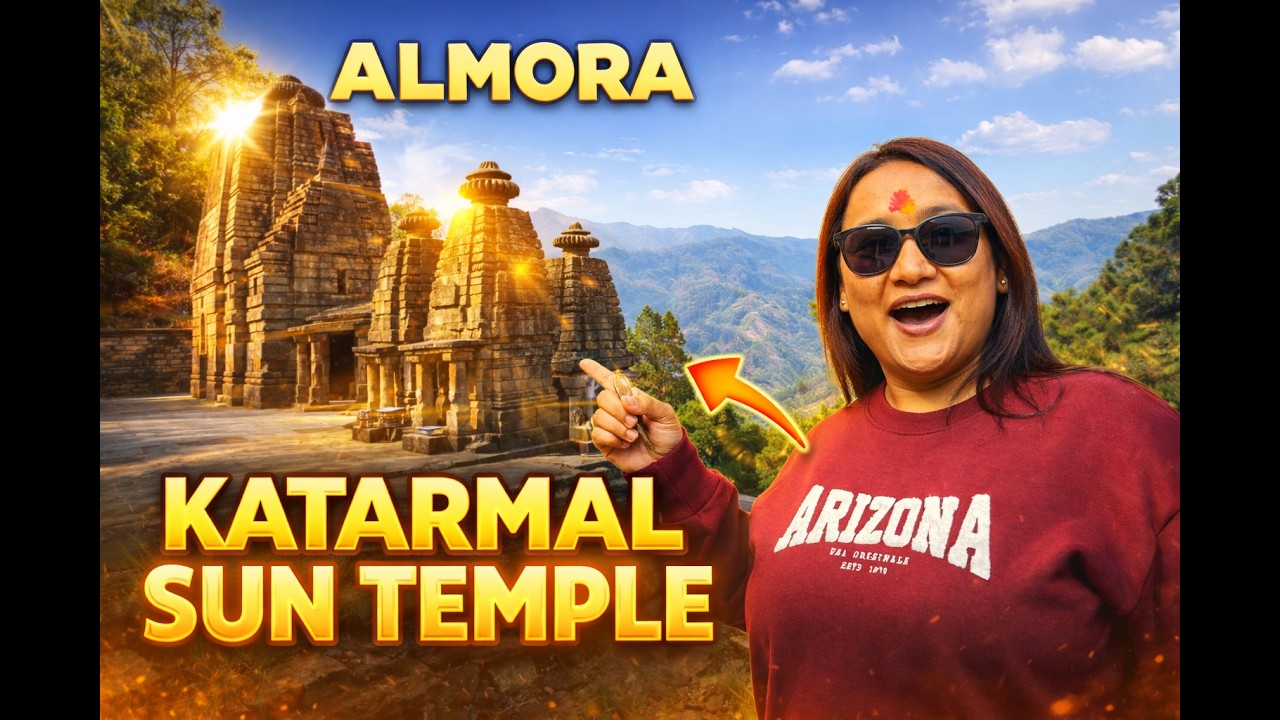 Katarmal Sun Temple Almora ☀️ | 800 Year Old Surya Mandir | Hidden Gem of Uttarakhand | Travel Guide