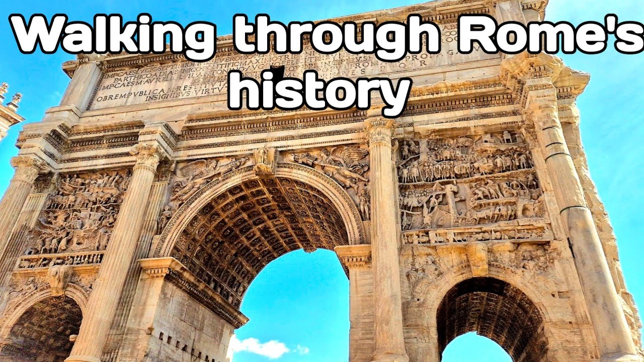 Walking through Rome's history