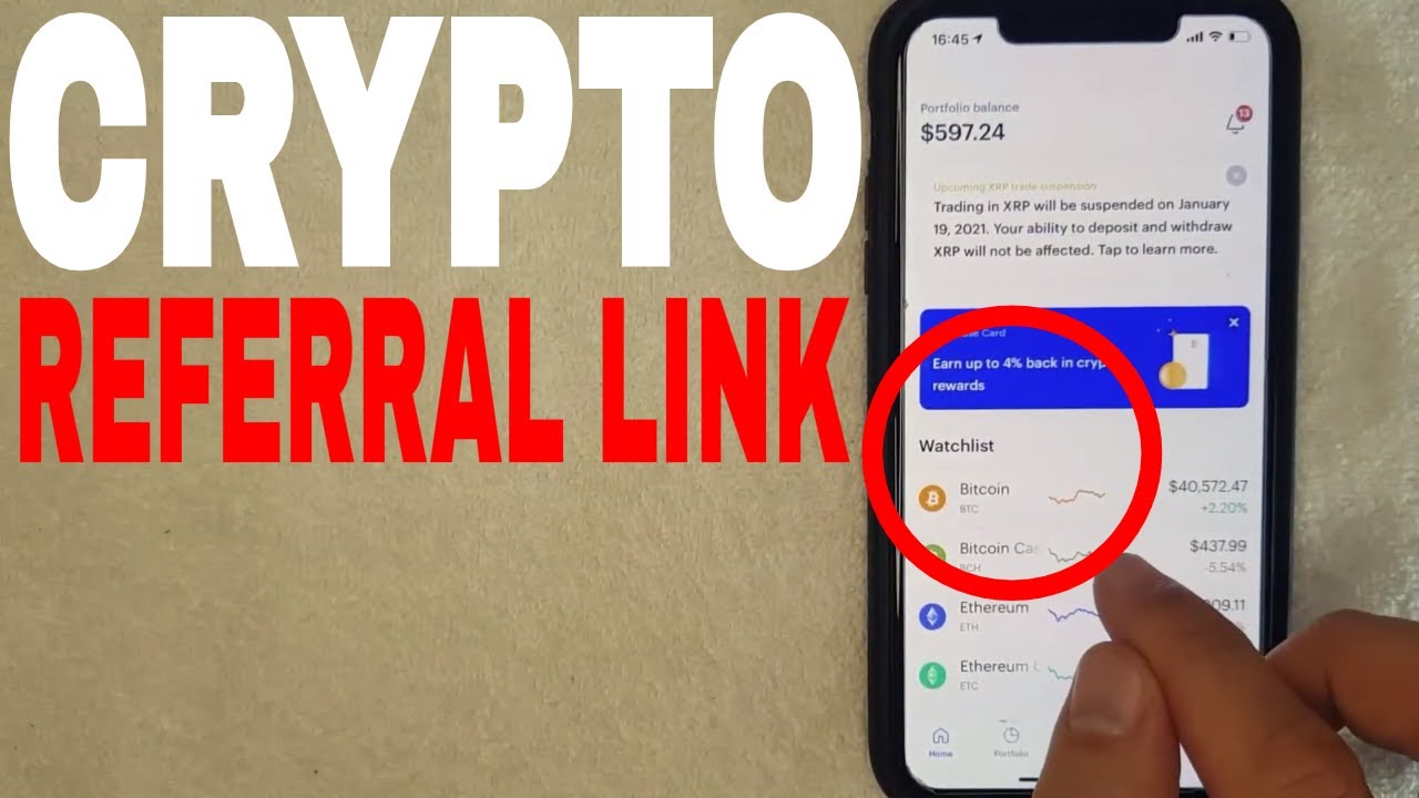 ✅  Crypto Referral Link 🔴
