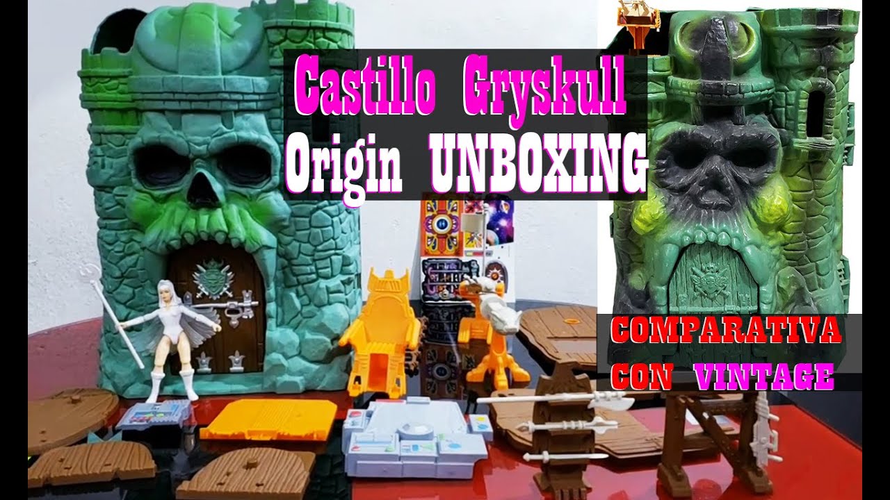 Castillo Gryskull Origins/Comparativa con Vintage/Unboxing/Review
