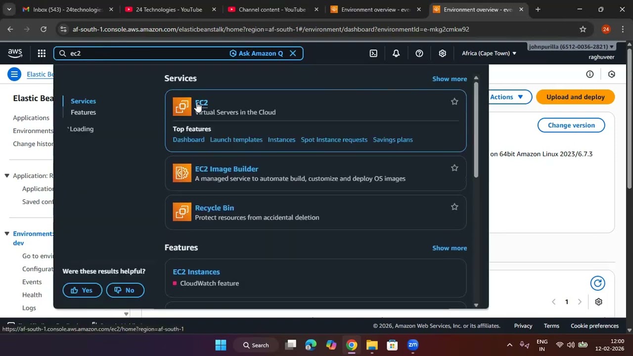 CLOUD | AWS | ElasticBeanStalk Lab In Telugu | ✆ WhatsApp 9885573740