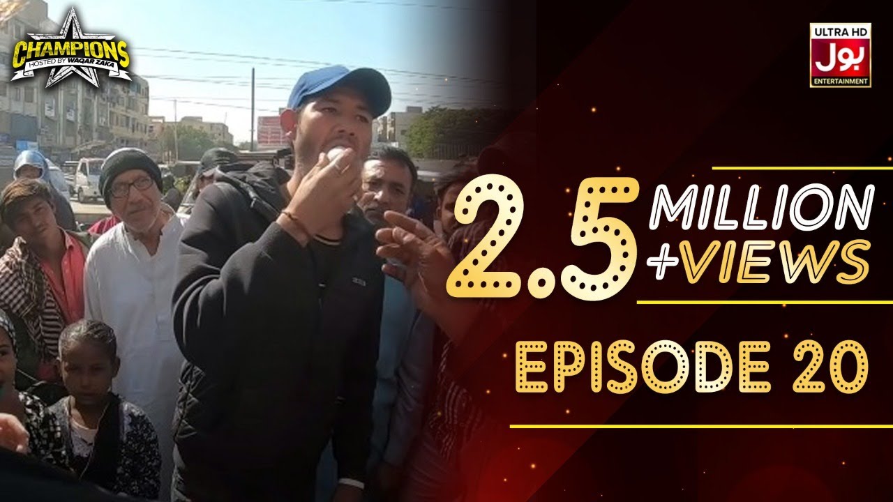 Champions With Waqar Zaka Episode 20 | Champions BOL House | Waqar Zaka Show