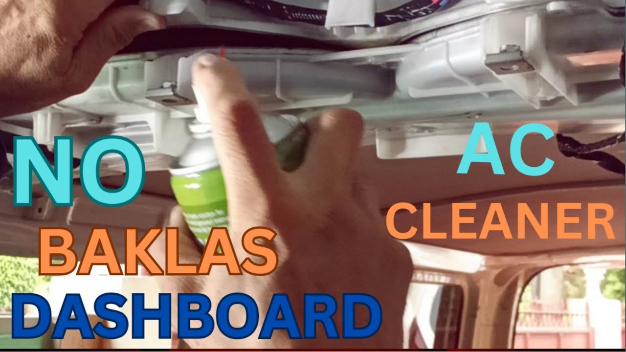 HOW TO CLEAN CAR AIRCONDITIONING/TOYOTA HIACE/CAR EVAPORATOR#@Klazvince#diy