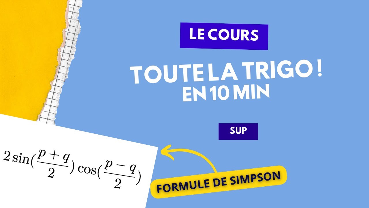 Toutes les Formules Trigonométriques : Mes Astuces Infaillibles pour les Retrouver !