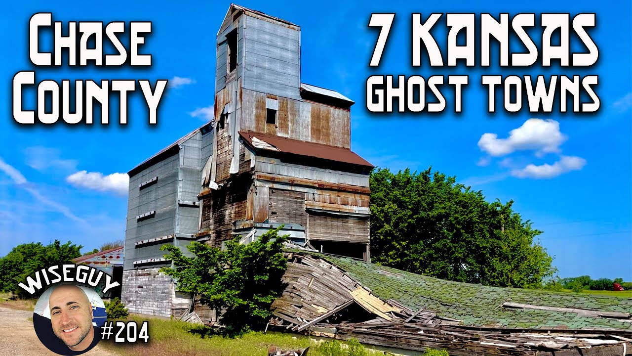 7 Ghost Towns in Chase County, Kansas