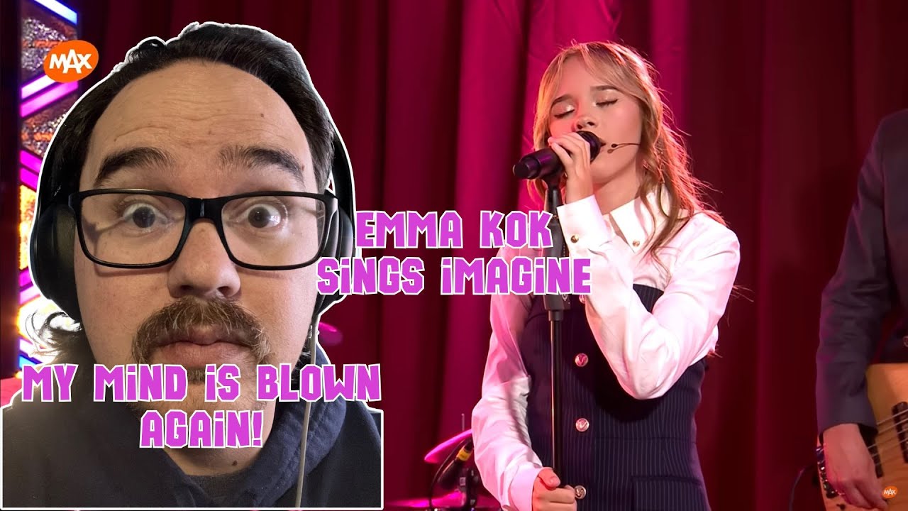 Emma Kok - Imagine (My First Time Hearing Reaction) | Absolutely Stunning