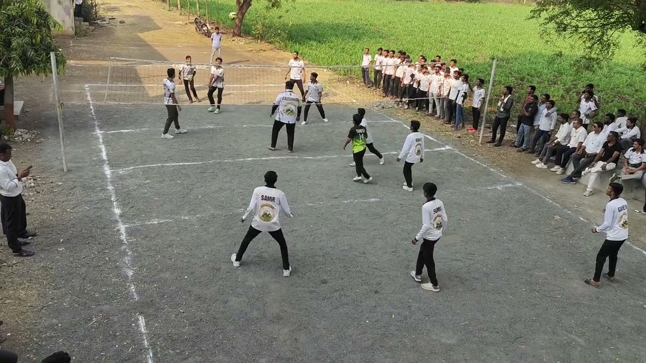 #volleyball p.k.anna collage shahada first year vs third year final #sports kida