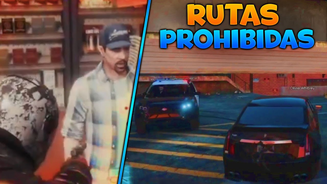 LAS RUTAS PROHIBIDAS en LA MEJOR PERSECUCIÓN de GTA ROLEPLAY [GTAHUB]
