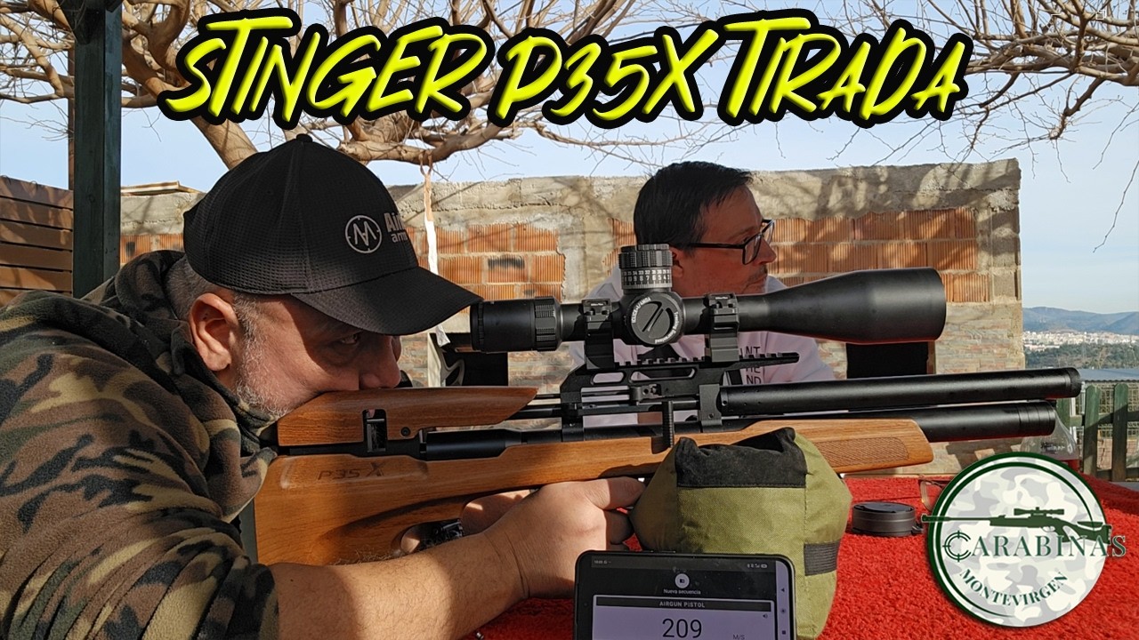 STINGER P35X: ¡Precisión INCREÍBLE a 20, 30, 40 y 50 Metros! 🎯 (Test de Campo)