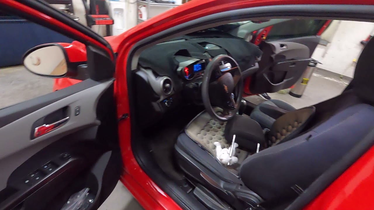 2014 Chevy Sonic door panel removal for tinting.