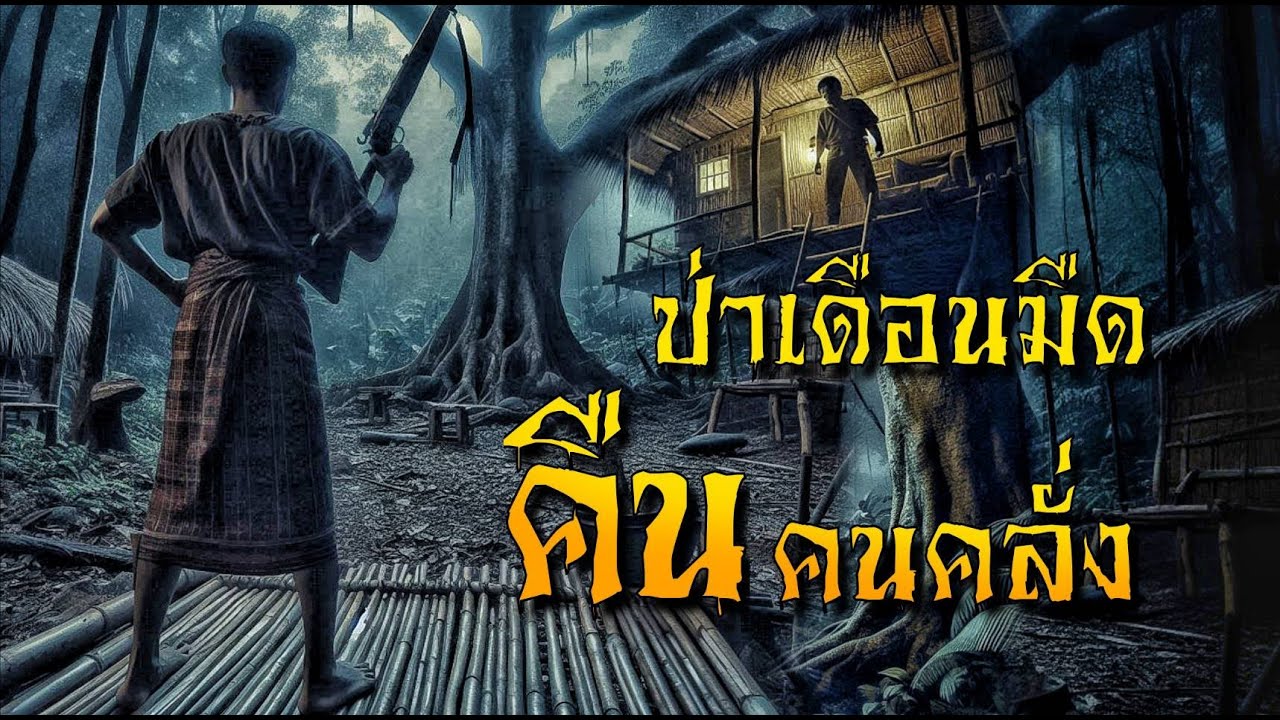 พรานป่า l ป่าเดือนมืด คืนคนคลั่ง #เรื่องเล่าพรานป่า #คนภูเขา #ป่า #จระเข้กินคน #ตำนาน #คนคลั่ง