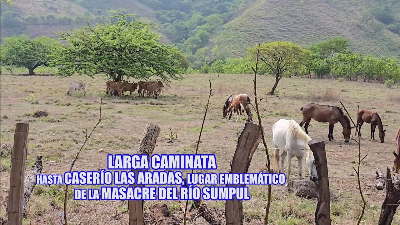Caminando Hacía La Zona de Las Aradas,  Chalatenango. El SALVADOR, Hermoso El Campo