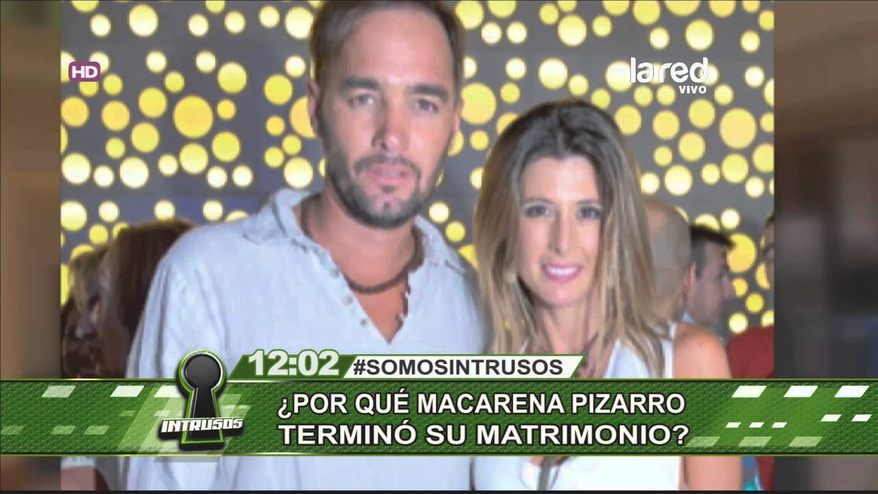 El quiebre matrimonial de la periodista Macarena Pizarro
