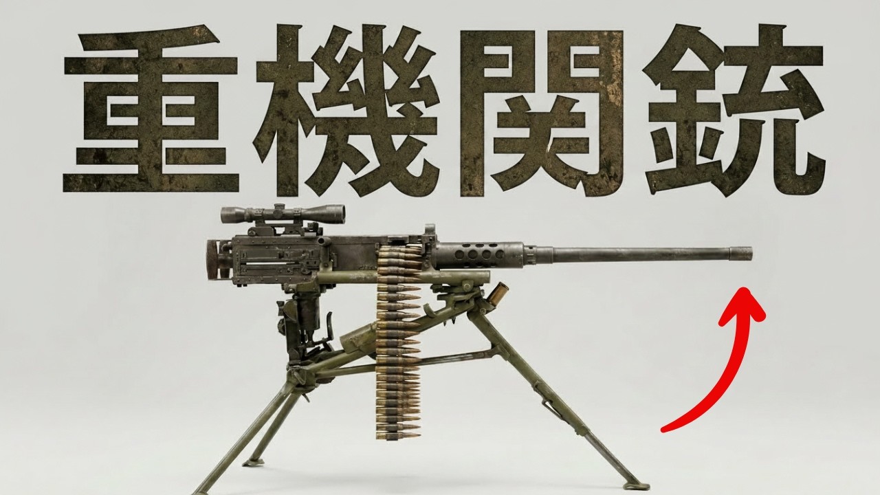 第二次世界大戦のすべての重機関銃の解説