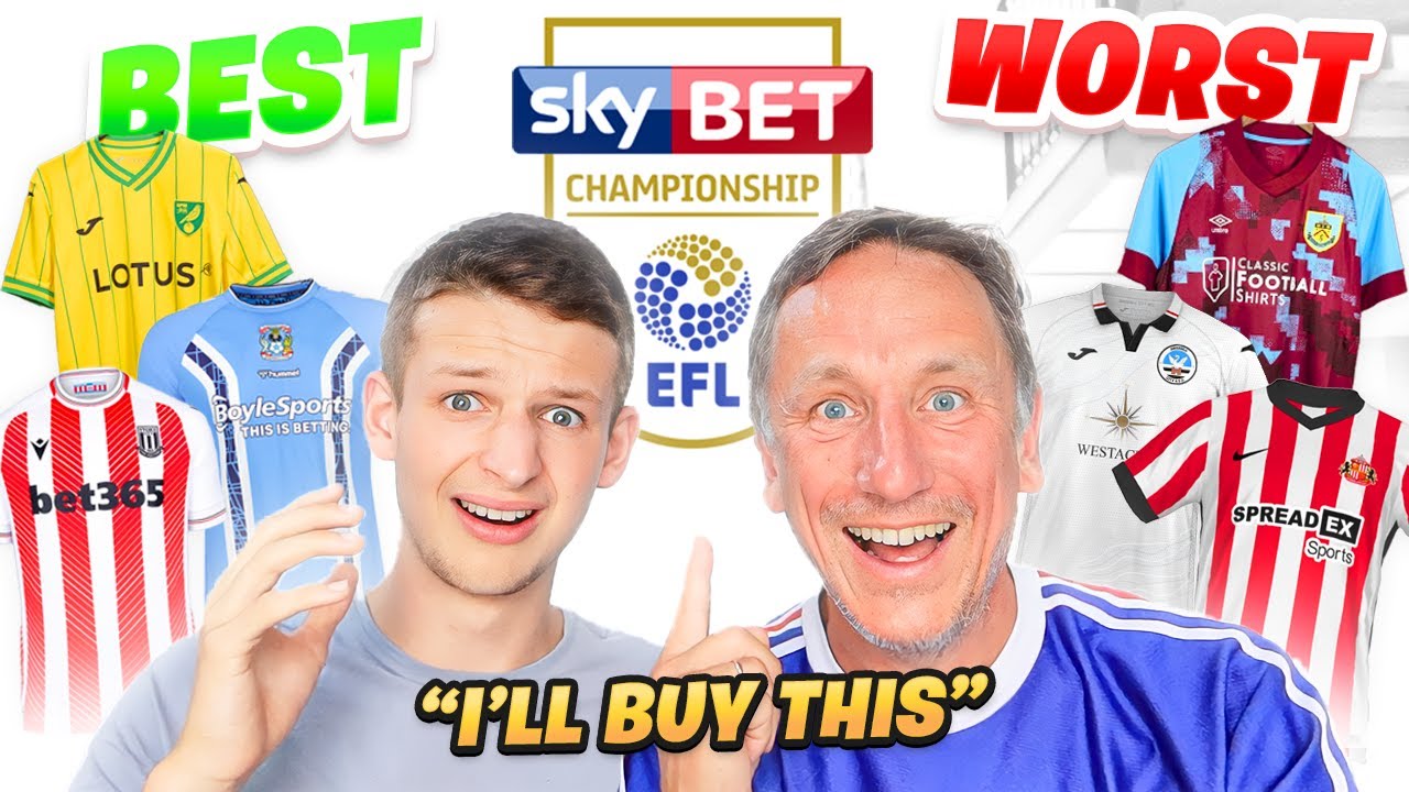 RANKING EVERY 22/23 CHAMPIONSHIP HOME KIT