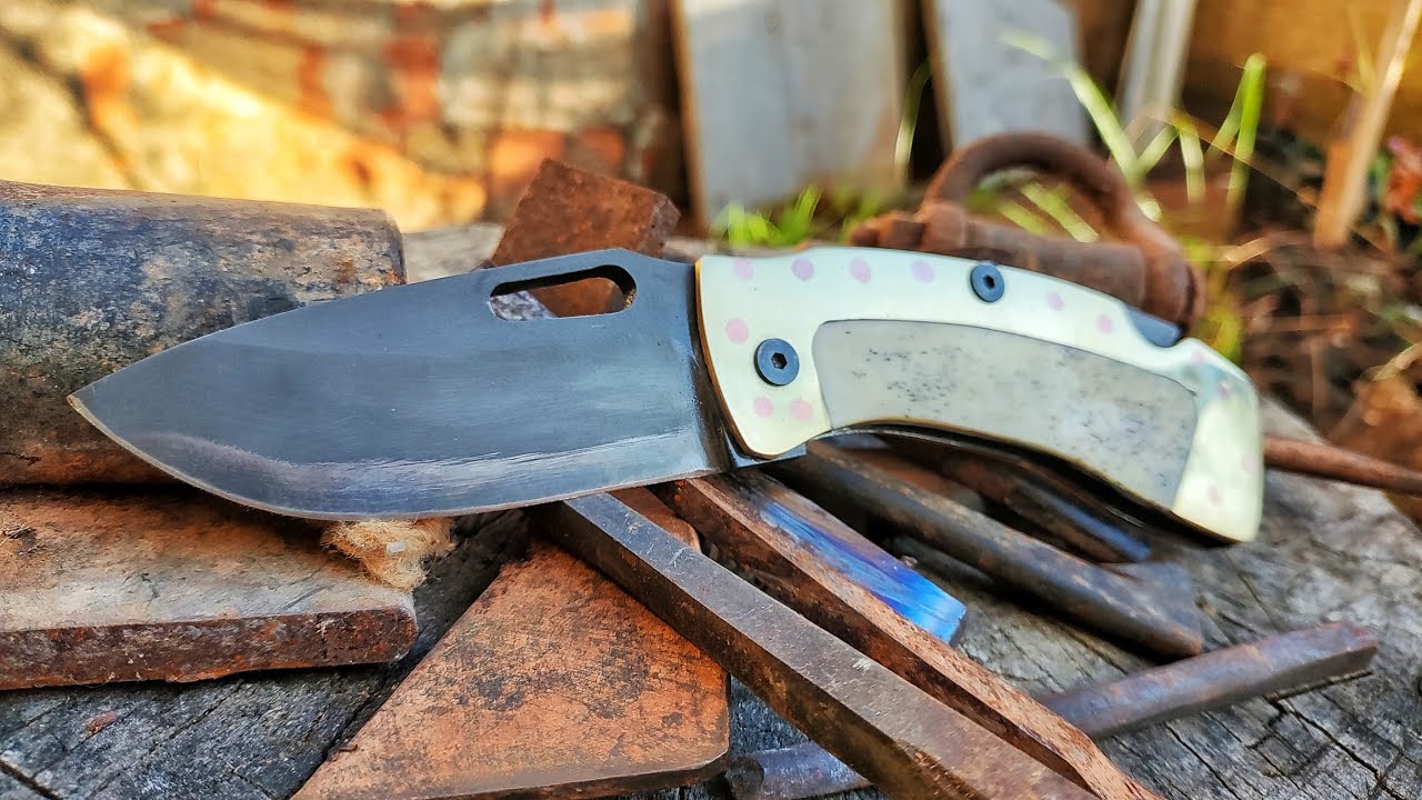 Knife Making - Making a BackLock Knife - Part 2