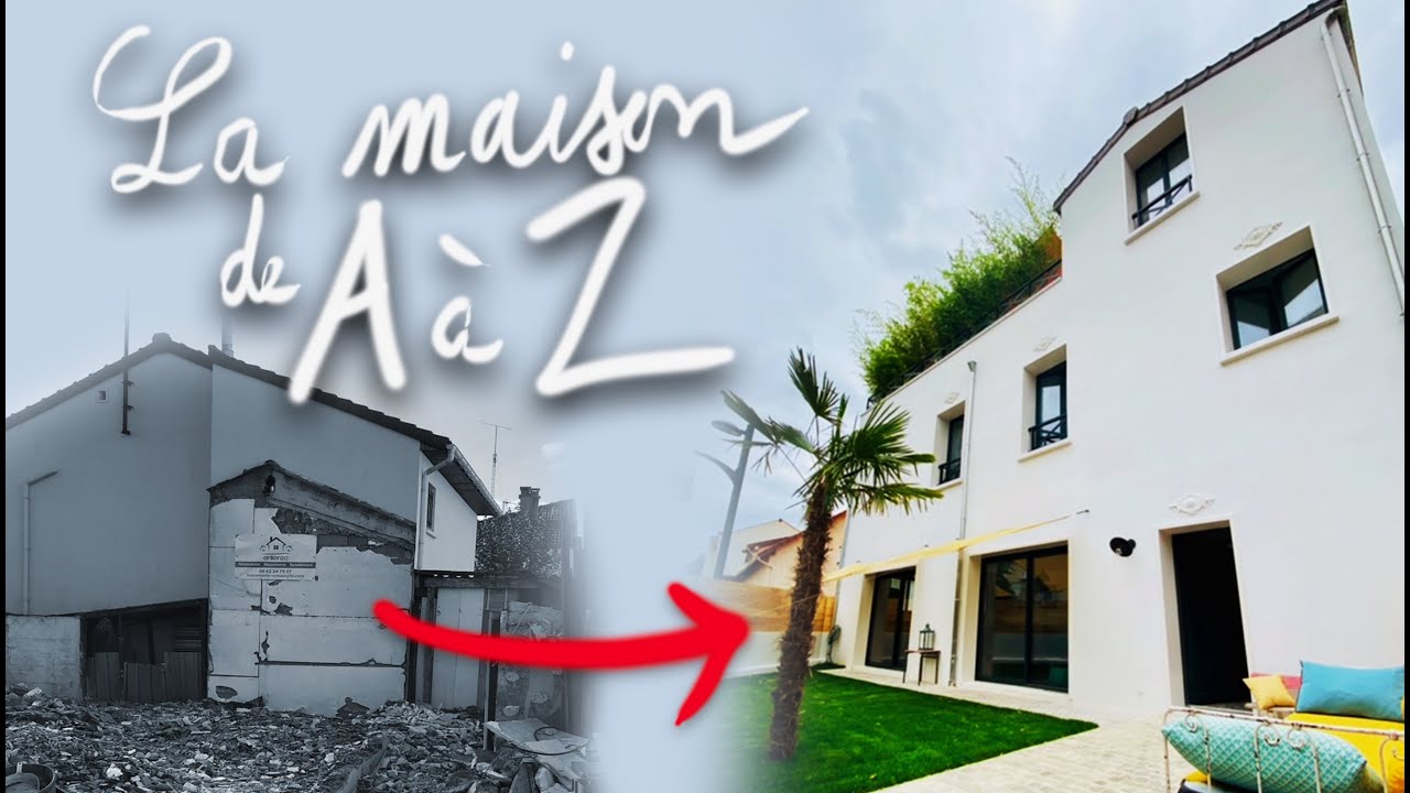 Je construis une Maison de RÊVE de A à Z!!! 2 ans de travaux!! #TIMELAPSE