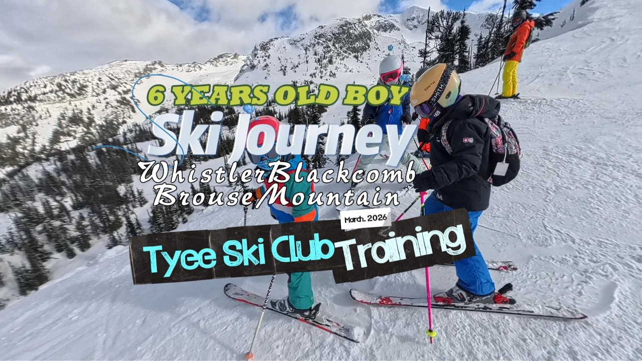 6 Years Old Boy Ski | Whistler Blackcomb | Tyee Ski Club