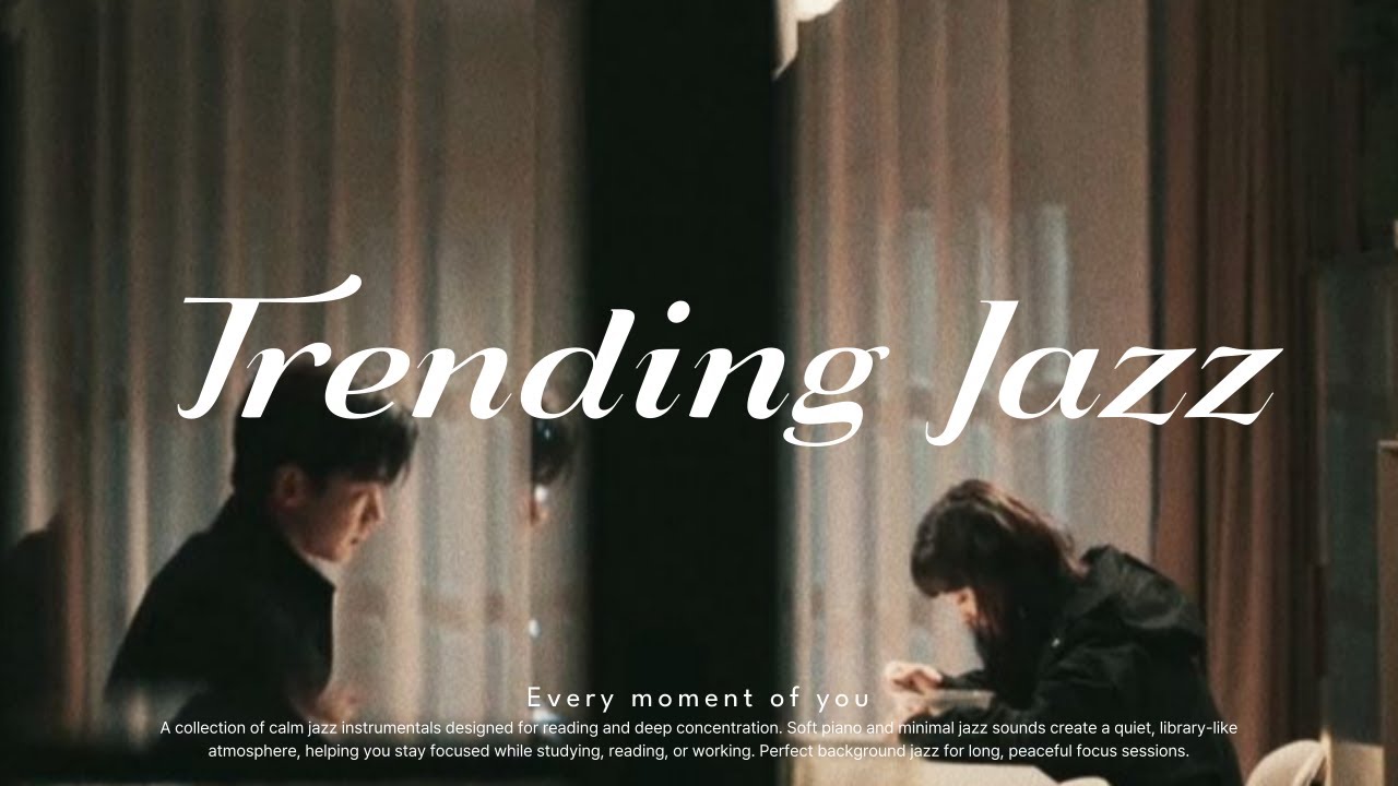 Playlist 드라마속 인기 재즈 연주곡 모음 🎬 l Relaxing Jazz for Working, Studying, Focusing