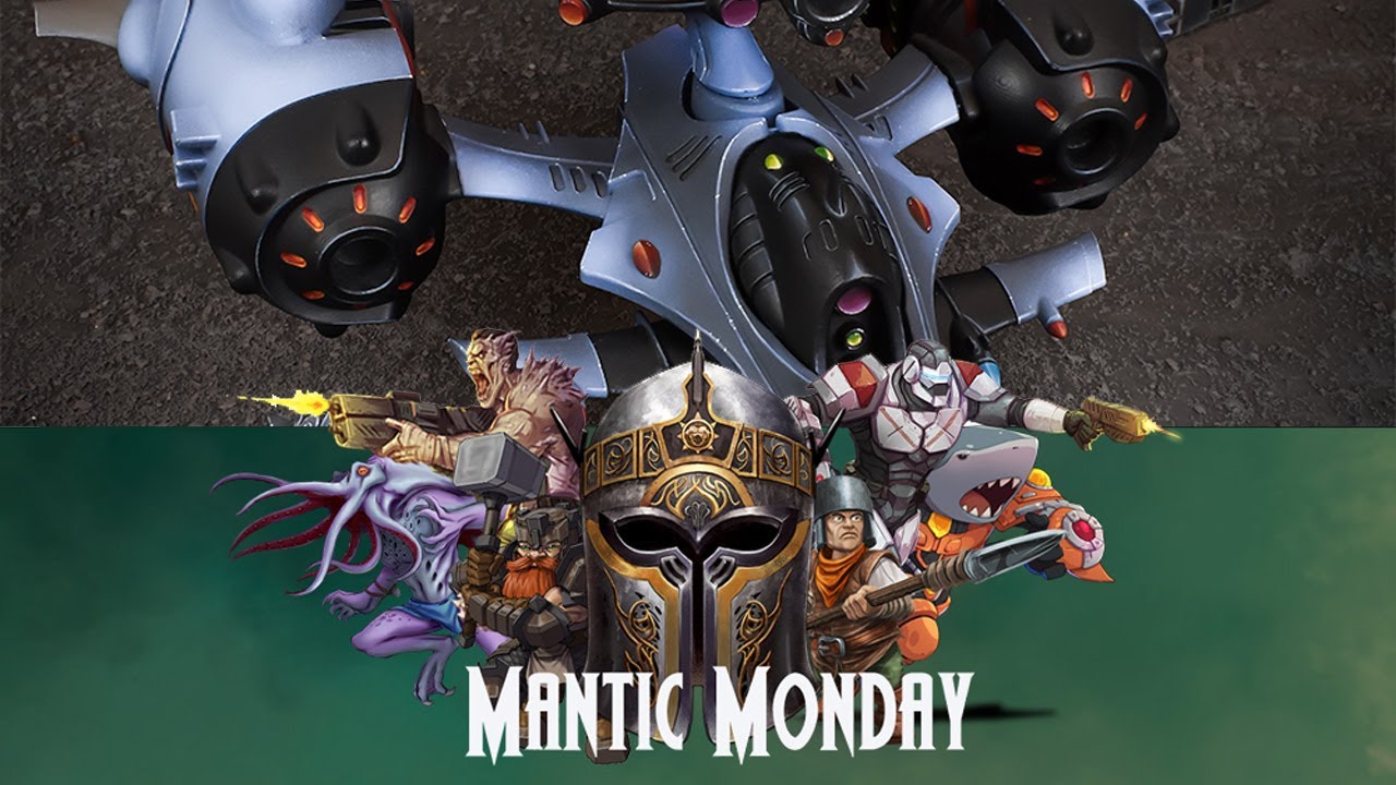 Mantic Monday – Firefight – Building Vehicles – Asterian Chira Transporter and Chroma Force Platform