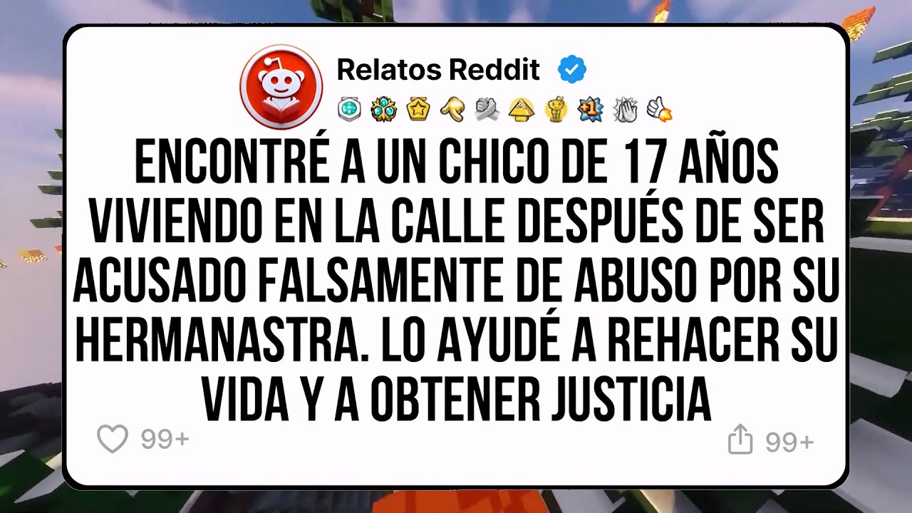 Encontré a un chico de 17 años en la calle tras una falsa acusación de su hermanastra. Nos vengamos