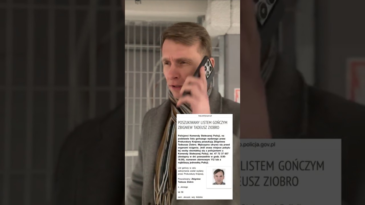 HALO, POLICJA WIDZĘ ZIOBRĘ!